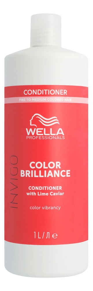 цена Бальзам для окрашенных нормальных и тонких волос Invigo Color Brilliance Conditioner: Бальзам 1000мл