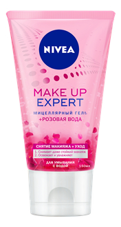 

Мицеллярный гель + Розовая вода Make Up Expert: Гель 150мл, Мицеллярный гель + Розовая вода Make Up Expert