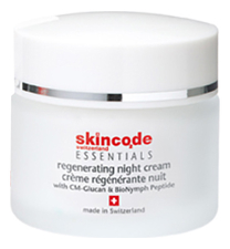 Skincode Восстанавливающий ночной крем для лица Essentials Regenerating Night Cream 50мл