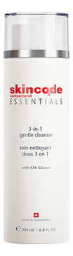 Очищающее средство для лица Essentials 3 In 1 Gentle Cleanser 200мл