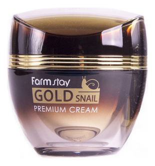 Питательный крем для лица с муцином улитки Gold Snail Premium Cream 50мл