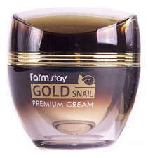 Farm Stay Питательный крем для лица с муцином улитки Gold Snail Premium Cream 50мл