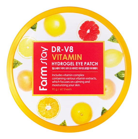 Гидрогелевые патчи для области вокруг глаз DR-V8 Vitamin Hydrogel Eye Patch 60шт