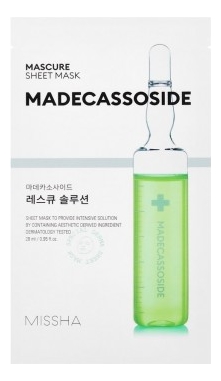 Маска для лица Rescue Solution Sheet Mask 28мл маска для лица calming solution sheet mask 28мл