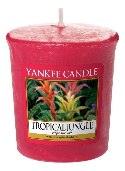 

Ароматическая свеча Tropical Jungle: Свеча 49г, Ароматическая свеча Tropical Jungle