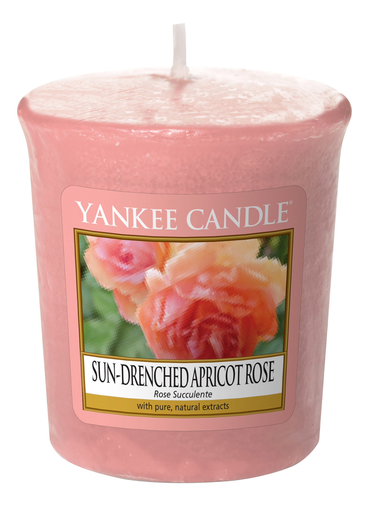 

Ароматическая свеча Sun-Drenched Apricot Rose: Свеча 49г, Ароматическая свеча Sun-Drenched Apricot Rose