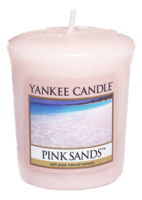 

Ароматическая свеча Pink Sands: Свеча 49г, Ароматическая свеча Pink Sands