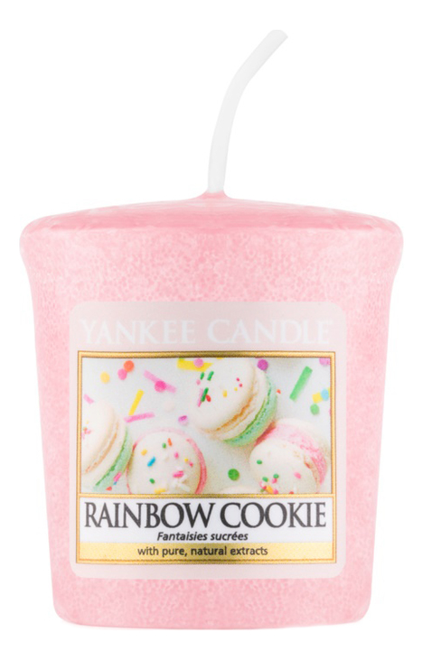 

Ароматическая свеча Rainbow Cookie: Свеча 49г, Ароматическая свеча Rainbow Cookie