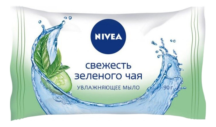 

Увлажняющее мыло Свежесть зеленого чая 90г