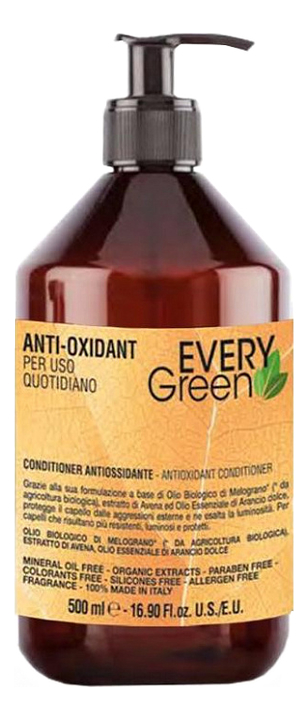 

Кондиционер для волос Every Green Anti-Oxidant Conditioner: Кондиционер 500мл, Кондиционер для волос Every Green Anti-Oxidant Conditioner