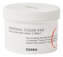 COSRX Очищающие подушечки для лица c BHA кислотой One Step Original Clear Pad 70шт