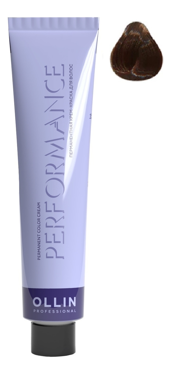 

Перманентная крем-краска для волос Performance Permanent Color Cream 60мл: 6/3 темно-русый золотистый, Перманентная крем-краска для волос Performance Permanent Color Cream 60мл