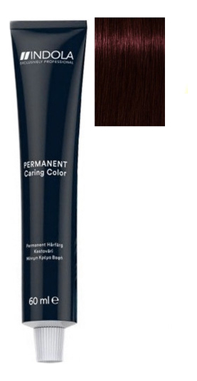 

Стойкая крем-краска для волос Caring Color Ageless 60мл: 4.60 Средний коричневый красный натуральный, Стойкая крем-краска для волос Caring Color Ageless 60мл