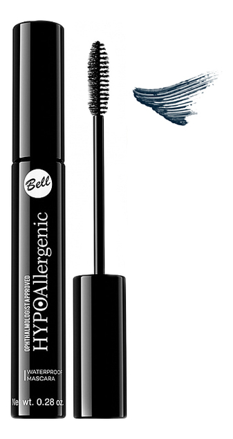 

Гипоаллергенная водостойкая тушь для ресниц Hypoallergenic Waterproof Mascara 8мл: No 1, Гипоаллергенная водостойкая тушь для ресниц Hypoallergenic Waterproof Mascara 8мл