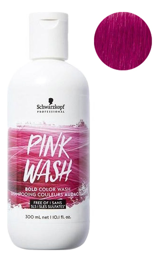 

Тонер для волос Bold Color Wash 300мл: Pink, Тонер для волос Bold Color Wash 300мл
