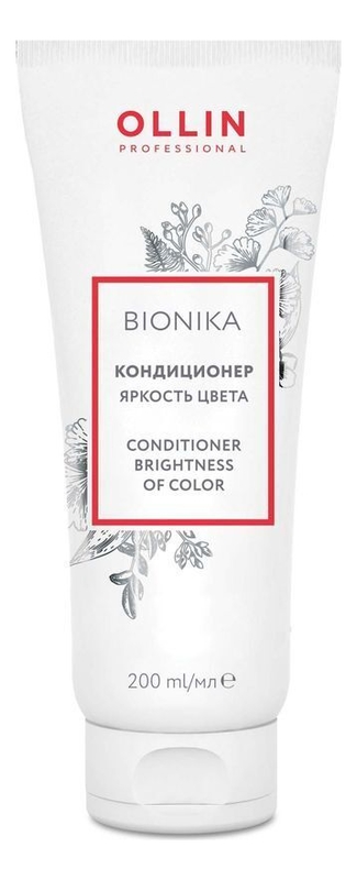 Купить Кондиционер для окрашенных волос Яркость цвета BioNika Color Hair Conditioner 200мл, OLLIN Professional