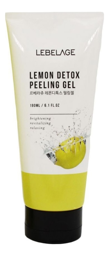 Очищающий гель для лица Lemon Detox Peeling Gel 180мл очищающий гель для лица lemon detox peeling gel 180мл