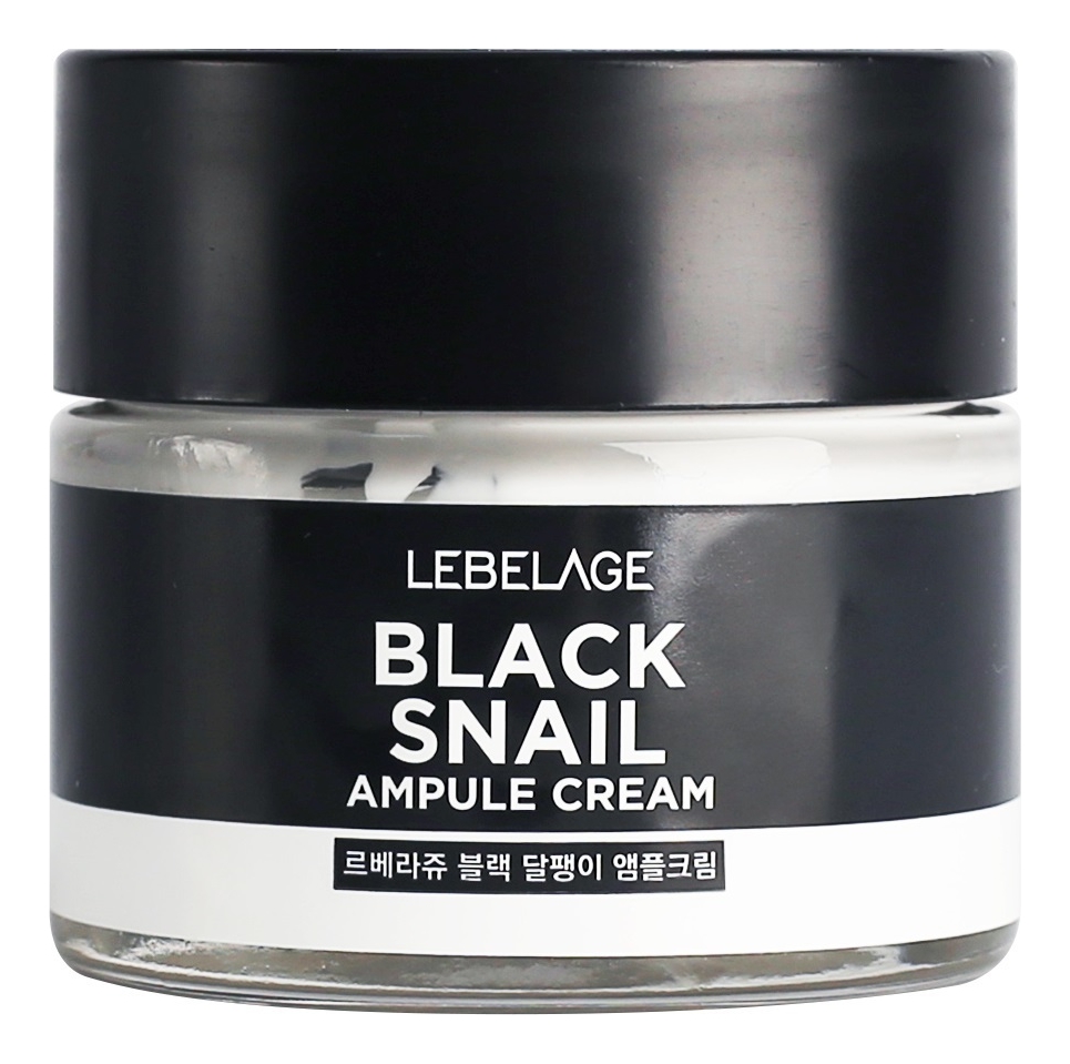 

Ампульный крем для лица с муцином черной улитки Black Snail Ampule Cream 70мл