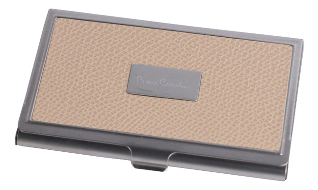 

Визитница в металлическом корпусе PC1139 Beige
