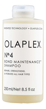 OLAPLEX Шампунь Система защиты волос Bond Maintenance Shampoo No.4 250мл
