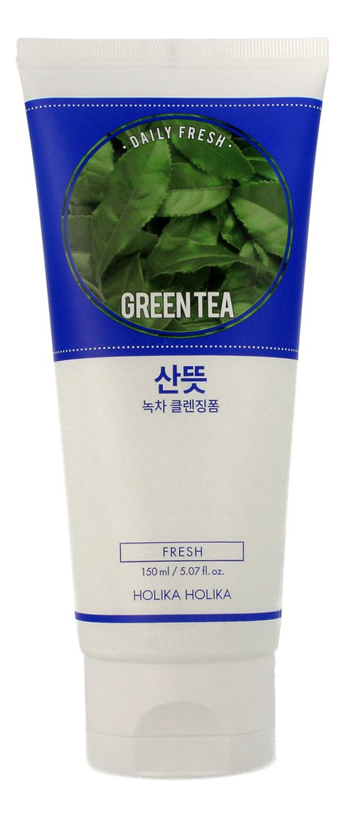 Очищающая пенка для лица Daily Fresh Green Tea Cleansing Foam 150мл