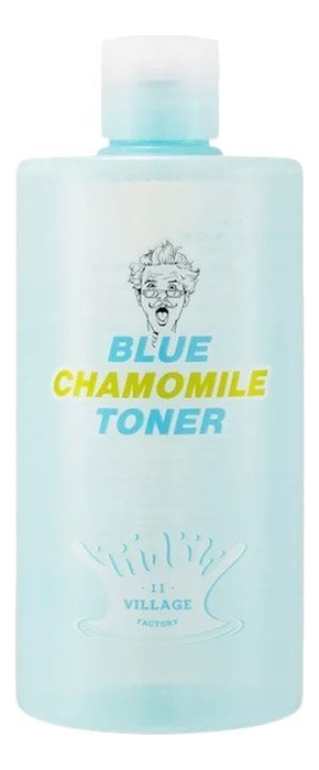 

Успокаивающий тонер для лица с экстрактом голубой ромашки Blue Chamomile Toner 400мл