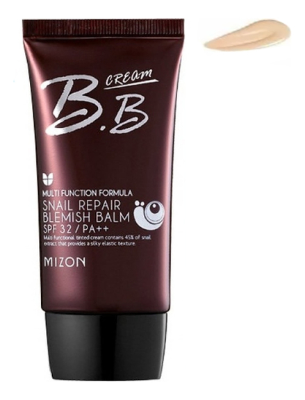 

BB крем для лица Snail Repair Blemish Balm SPF32 PA++ 50мл: 02 Sаnd Beige, BB крем для лица Snail Repair Blemish Balm SPF32 PA++ 50мл