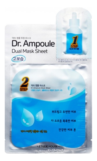 

Двухфазная тканевая маска для лица Dr. Ampoule Dual Mask Sheet Essential Care