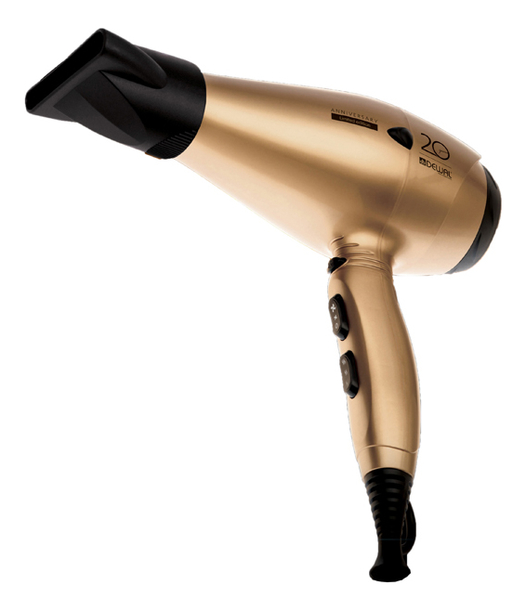 

Фен для волос Anniversary 03-120 Gold 2200W (2 насадки золотой)