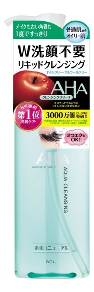 

Мицеллярный гель для лица с фруктовыми кислотами 2 в 1 Aha Basic Aqua Cleansing 145мл