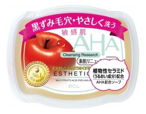 

Мыло-пилинг для лица c фруктовыми кислотами Aha Sensitive Cleansing Research 100г