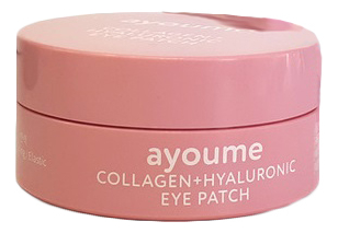 Патчи для кожи вокруг глаз разглаживающие с коллагеном и гиалуроновой кислотой Collagen + Hyaluronic Eye Patch 60шт