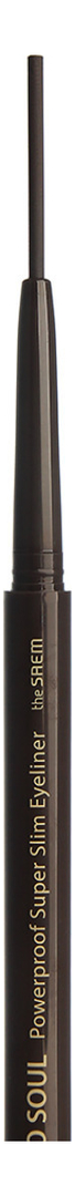 

Подводка для глаз тонкая Eco Soul Powerproof Super Slim Eyeliner 0,1мл: BK02 Ash Black, Подводка для глаз тонкая Eco Soul Powerproof Super Slim Eyeliner 0,1мл