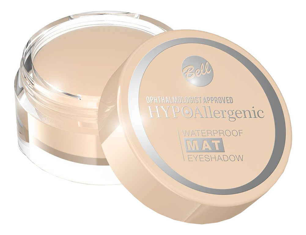

Водостойкие матовые тени для век Hypoallergenic Waterproof Mat Eyeshadow 4,8г: No 01, Водостойкие матовые тени для век Hypoallergenic Waterproof Mat Eyeshadow 4,8г