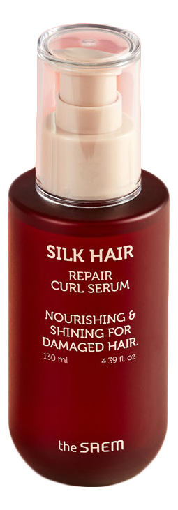 Сыворотка восстанавливающая для вьющихся волос Silk Hair Repair Curl Serum 80мл сыворотка восстанавливающая для вьющихся волос silk hair repair curl serum 80мл
