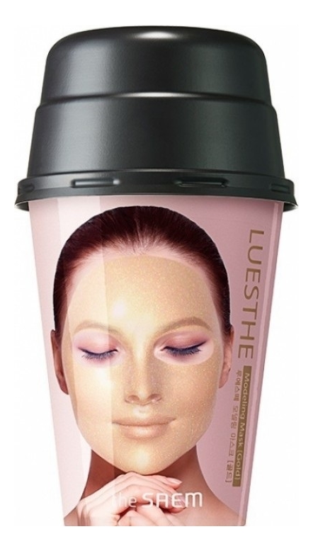 

Маска для лица альгинатная с 24К золотом Luesthe Modeling Mask Gold 55г