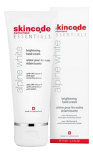 Skincode Осветляющий крем для рук Essentials Alpine White Brightening Hand Cream 75мл