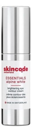 Skincode Осветляющий крем для кожи вокруг глаз Essentials Alpine White Brightening Eye Contour Cream 15мл