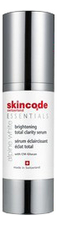 Skincode Осветляющая сыворотка для лица Essentials Alpine White Brightening Total Clarity Serum 30мл