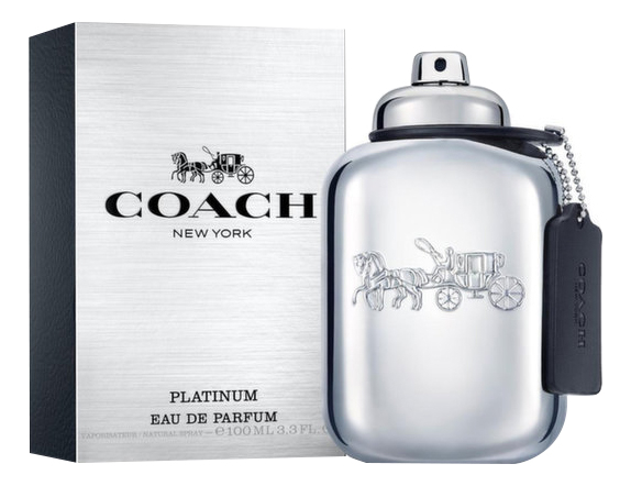 Platinum: парфюмерная вода 100мл coach man 60