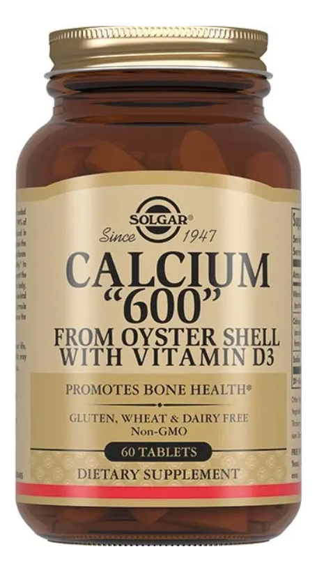Биодобавка Кальций 600 из раковин устриц Calcium 600 From Oyster Shell 60 таблеток солгар кальций 600 из раковин устриц таб 60