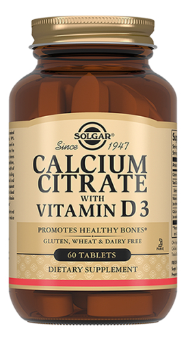 

Биодобавка Кальция цитрат с витамином D3 Calcium Citrate With Vitamin 60 таблеток