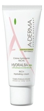 A-DERMA Насыщенный увлажняющий крем для лица Hydralba 24H Rich Hydrating Cream 40мл