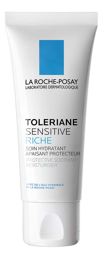 Увлажняющий насыщенный крем для чувствительной кожи лица Toleriane Sensitive Riche 40мл teana лифтинг крем для лица дневной омолаживающий насыщенный сенсорный абсолютное совершенство