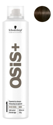 

Сухой пигментированный шампунь для волос Osis+ Boho Rebel 300мл: Dark, Сухой пигментированный шампунь для волос Osis+ Boho Rebel 300мл
