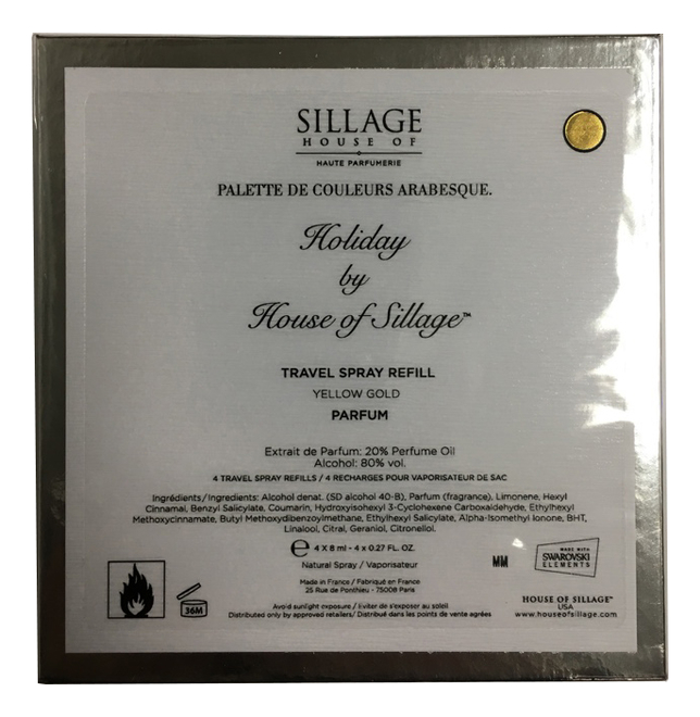 

Holiday: набор 4*8мл, Holiday
