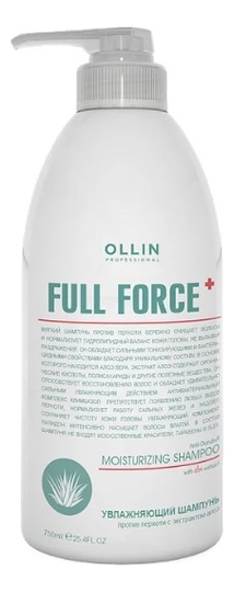 

Увлажняющий шампунь против перхоти с экстрактом алоэ Full Force Anti-Dandruff Moisturizing Shampoo With Aloe Extract: Шампунь 750мл, Увлажняющий шампунь против перхоти с экстрактом алоэ Full Force Anti-Dandruff Moisturizing Shampoo With Aloe Extract