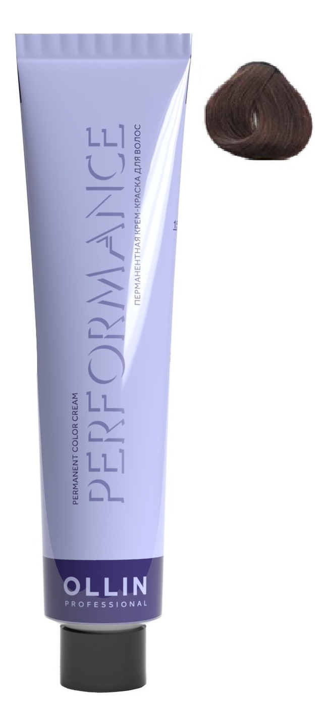 Перманентная крем-краска для волос Performance Permanent Color Cream 60мл: 6/71 Темно-русый коричнево-пепельный