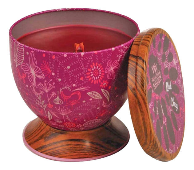 

Ароматическая свеча-чаша Black Cherry 241г (средняя)
