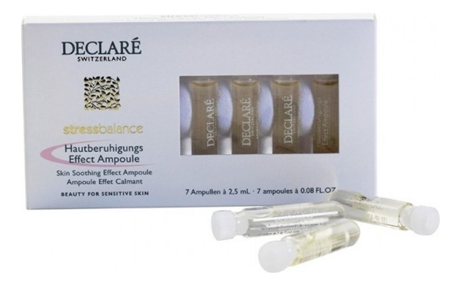 

Ампульный концентрат для лица с успокаивающим эффектом Stress Balance Hautberuhigungs Effect Ampoule 7*2,5мл